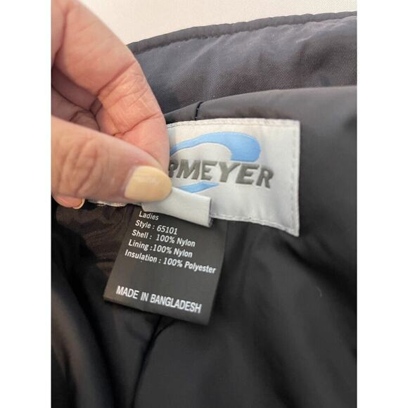 Obermeyer Black Snowbording Ski Snow Pants Insulated Women’s Sz 8 EUC - Picture 11 of 12